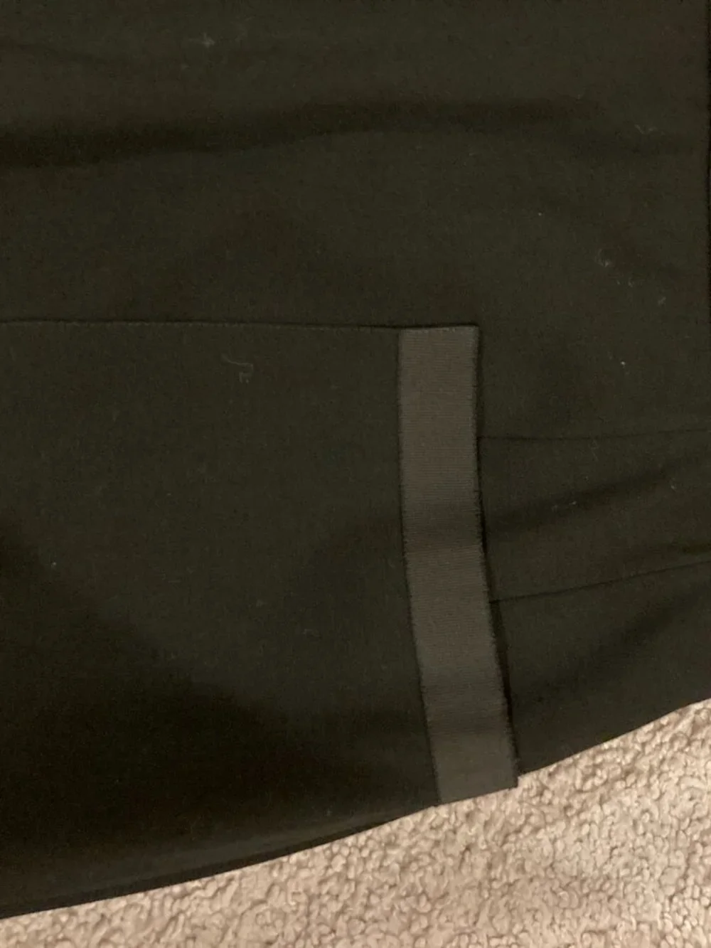 CHANEL Wool/Silk Skirt